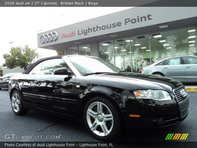 2008 Audi A4 2.0T Cabriolet in Brilliant Black