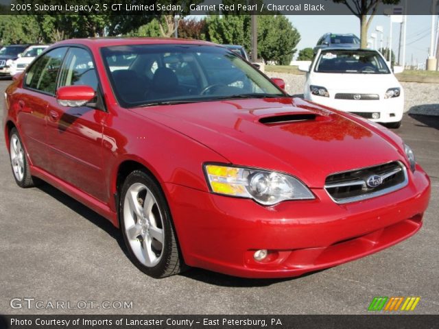 2005 Subaru Legacy 2.5 GT Limited Sedan in Garnet Red Pearl