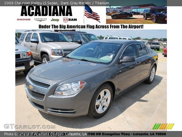 2009 Chevrolet Malibu LS Sedan in Dark Gray Metallic