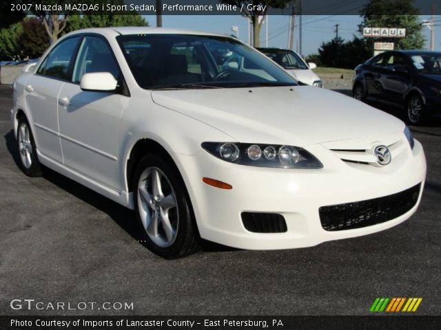 2007 Mazda MAZDA6 i Sport Sedan in Performance White
