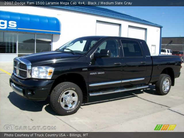 2007 Dodge Ram 1500 Laramie Mega Cab 4x4 in Black