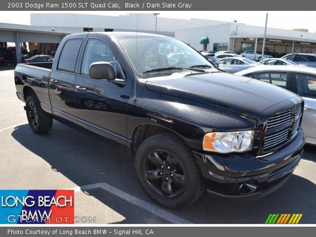2003 Dodge Ram 1500 SLT Quad Cab in Black
