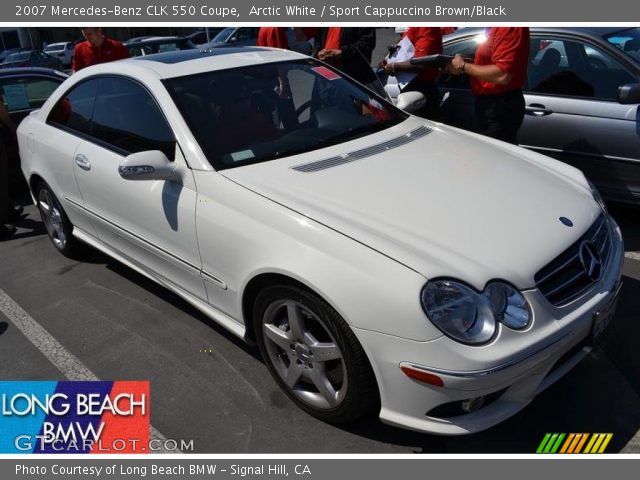 2007 Mercedes-Benz CLK 550 Coupe in Arctic White