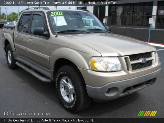 2002 Ford Explorer Sport Trac  in Harvest Gold Metallic