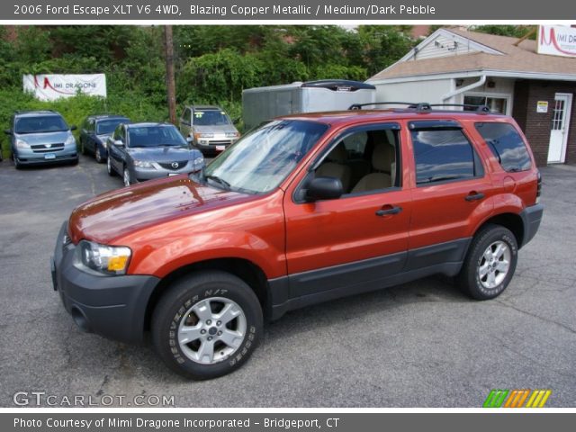 2006 Ford Escape XLT V6 4WD in Blazing Copper Metallic