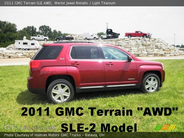 2011 GMC Terrain SLE AWD in Merlot Jewel Metallic