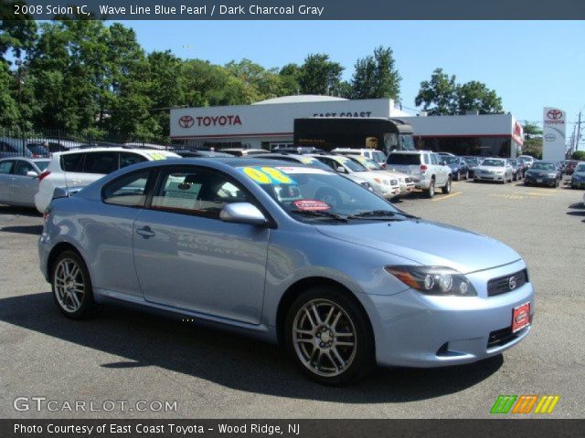 2008 Scion tC  in Wave Line Blue Pearl