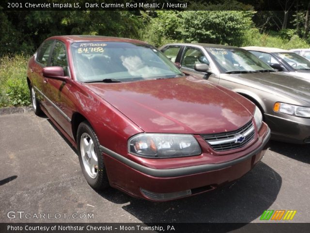 2001 Chevrolet Impala LS in Dark Carmine Red Metallic