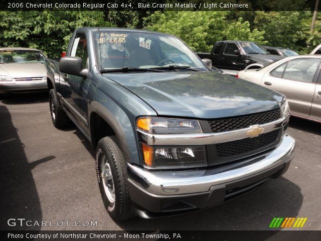 2006 Chevrolet Colorado Regular Cab 4x4 in Blue Granite Metallic
