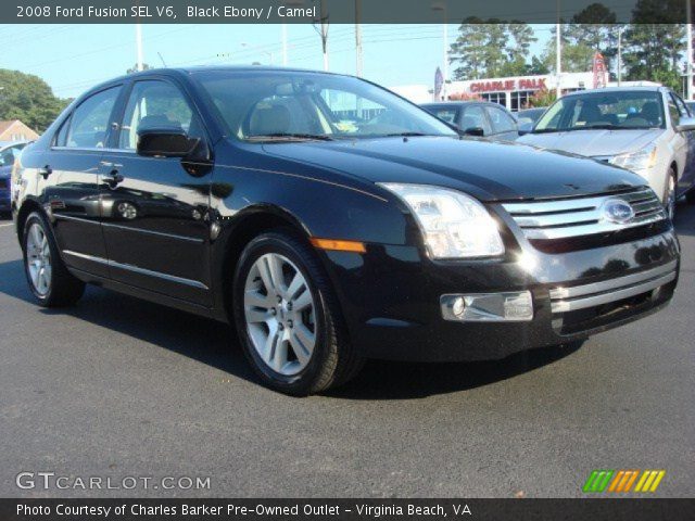 2008 Ford Fusion SEL V6 in Black Ebony