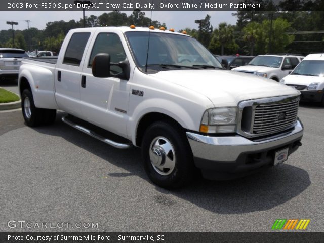 2003 Ford F350 Super Duty XLT Crew Cab Dually in Oxford White