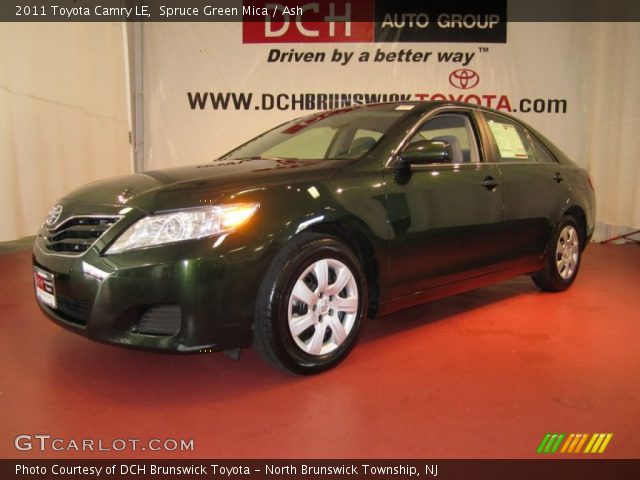 2011 Toyota Camry LE in Spruce Green Mica