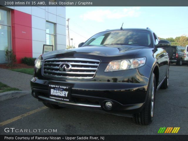 2008 Infiniti FX 35 AWD in Black Obsidian