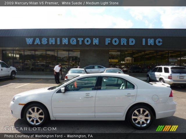 2009 Mercury Milan V6 Premier in White Suede