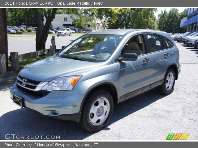 2011 Honda CR-V LX 4WD in Opal Sage Metallic