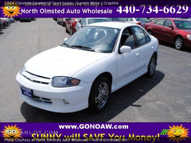 2004 Chevrolet Cavalier LS Sport Sedan in Summit White