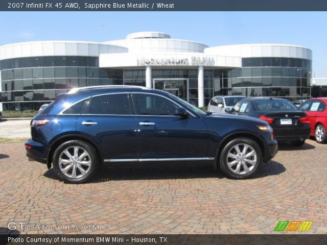 2007 Infiniti FX 45 AWD in Sapphire Blue Metallic