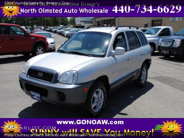 2004 Hyundai Santa Fe  in Pewter