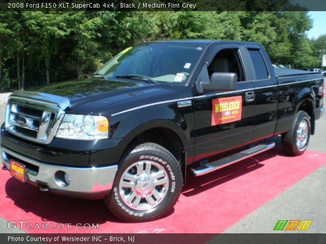 2008 Ford F150 XLT SuperCab 4x4 in Black