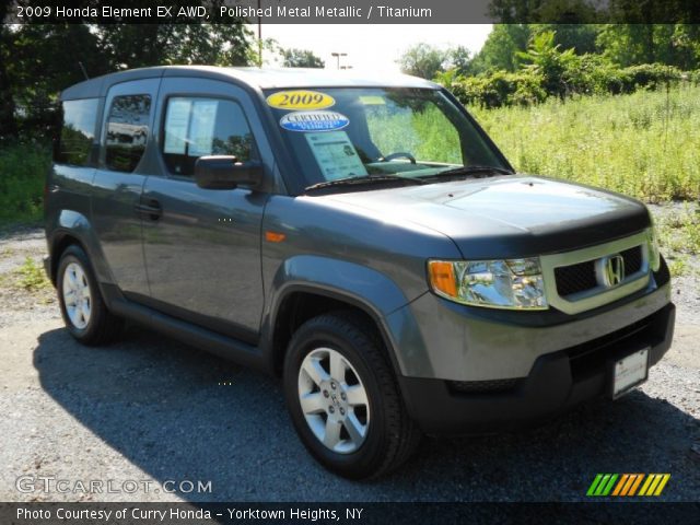2009 Honda Element EX AWD in Polished Metal Metallic