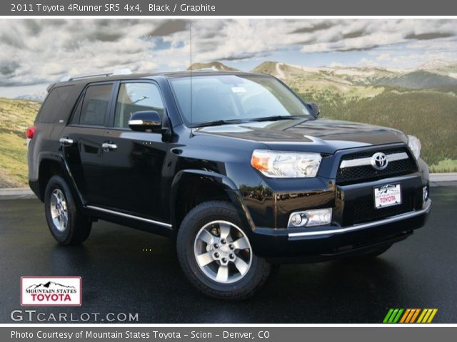 2011 Toyota 4Runner SR5 4x4 in Black