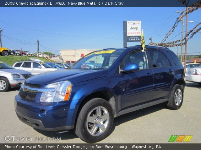 2008 Chevrolet Equinox LT AWD in Navy Blue Metallic