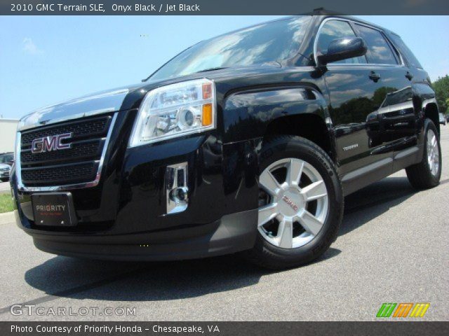 2010 GMC Terrain SLE in Onyx Black