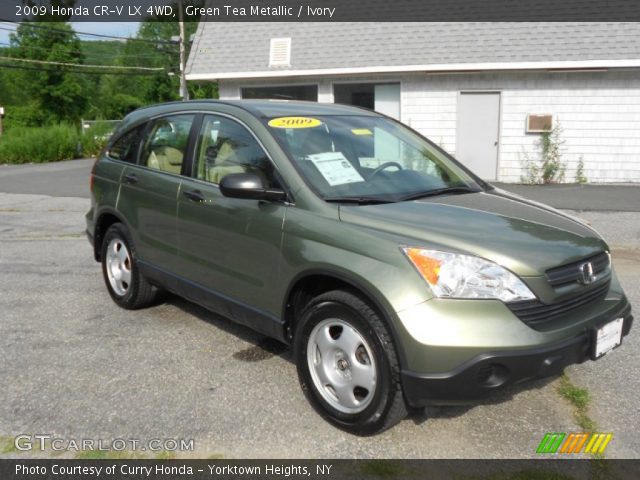 2009 Honda CR-V LX 4WD in Green Tea Metallic