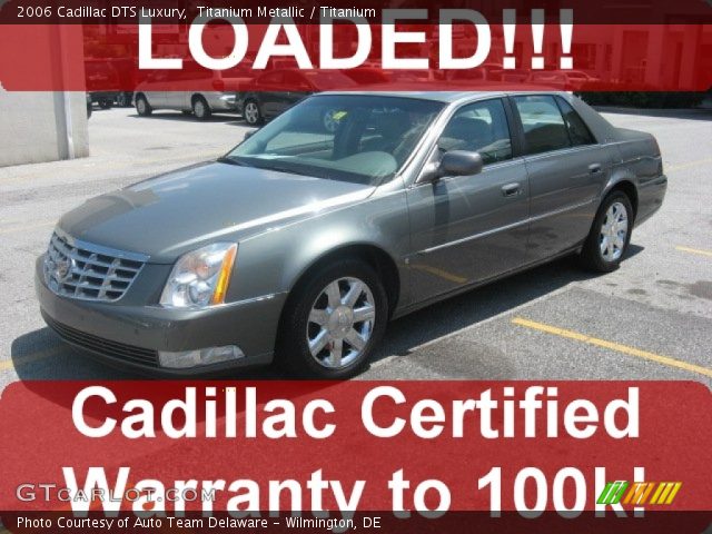 2006 Cadillac DTS Luxury in Titanium Metallic