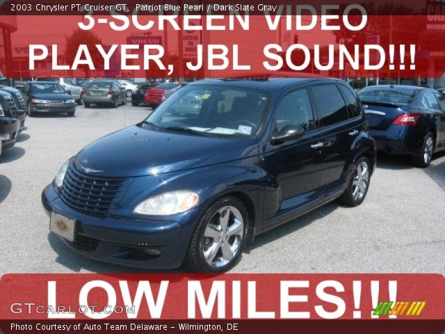 2003 Chrysler PT Cruiser GT in Patriot Blue Pearl