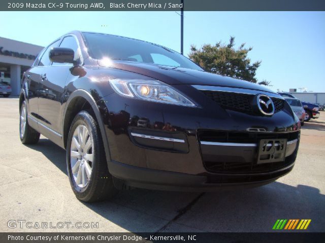 2009 Mazda CX-9 Touring AWD in Black Cherry Mica