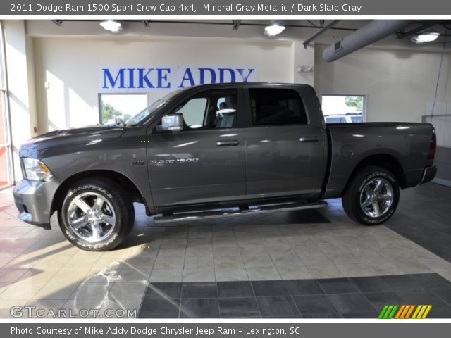 2011 Dodge Ram 1500 Sport Crew Cab 4x4 in Mineral Gray Metallic