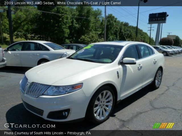2009 Lincoln MKS AWD Sedan in White Chocolate Tri-Coat