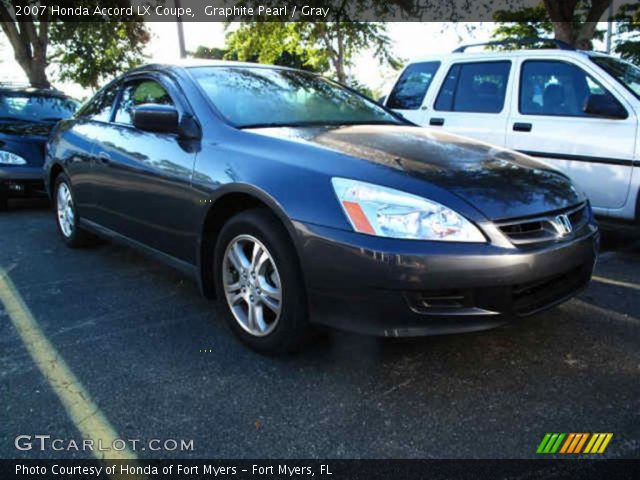 2007 Honda Accord LX Coupe in Graphite Pearl