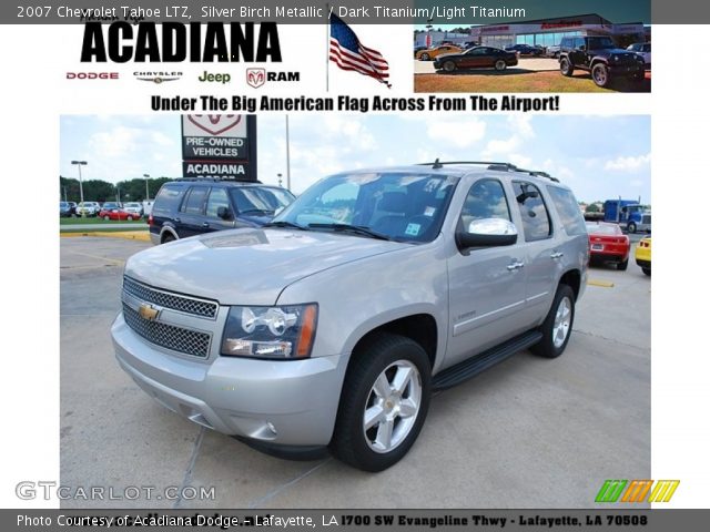 2007 Chevrolet Tahoe LTZ in Silver Birch Metallic