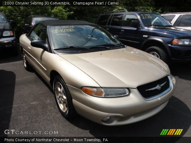 2000 Chrysler Sebring JXi Convertible in Champagne Pearl