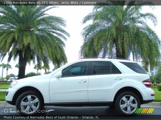 2009 Mercedes-Benz ML 350 4Matic in Arctic White