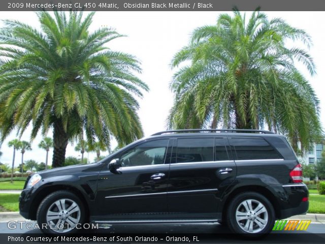 2009 Mercedes-Benz GL 450 4Matic in Obsidian Black Metallic