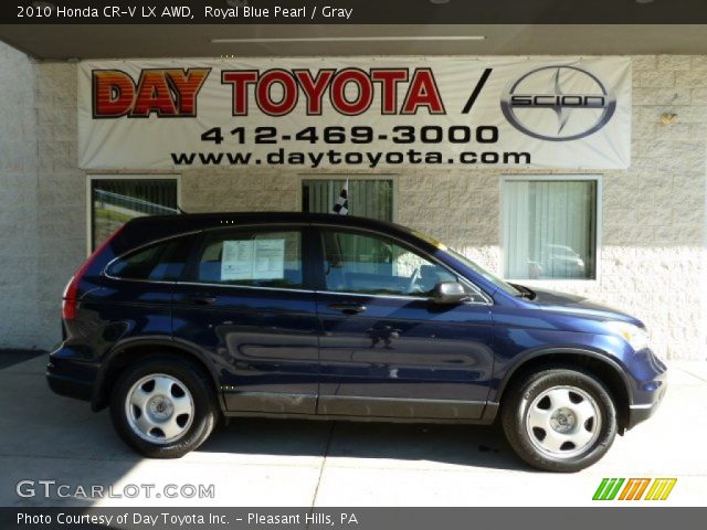 2010 Honda CR-V LX AWD in Royal Blue Pearl