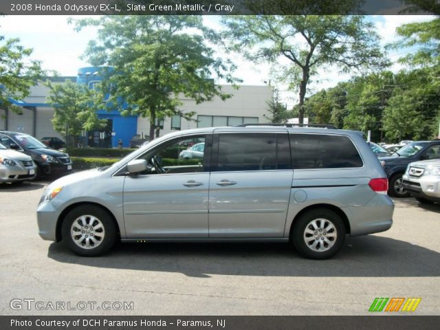 2008 Honda Odyssey EX-L in Slate Green Metallic