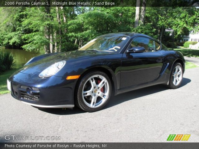 2006 Porsche Cayman S in Midnight Blue Metallic