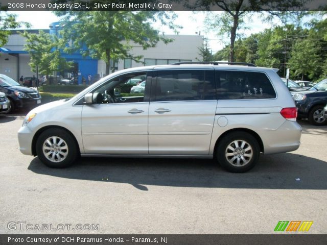 2008 Honda Odyssey EX-L in Silver Pearl Metallic