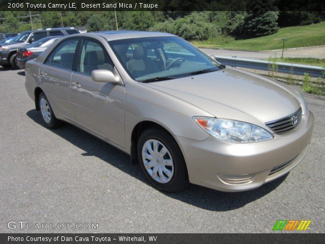 2006 Toyota Camry LE in Desert Sand Mica