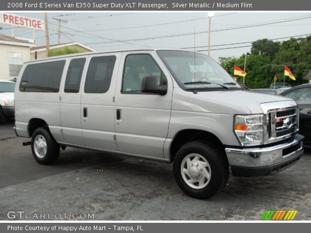 2008 Ford E Series Van E350 Super Duty XLT Passenger in Silver Metallic