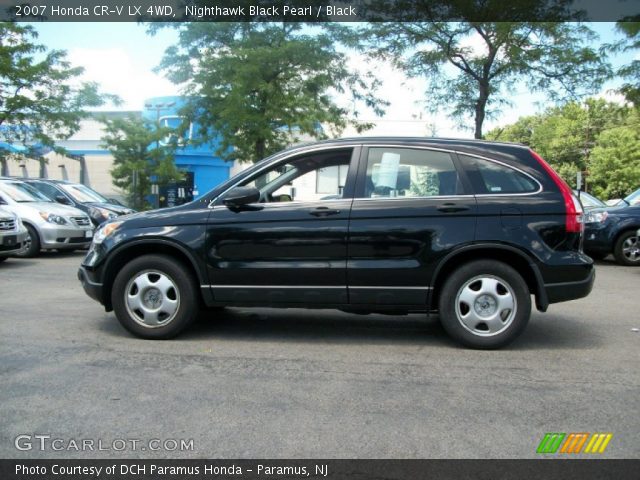 2007 Honda CR-V LX 4WD in Nighthawk Black Pearl