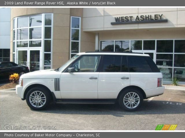2009 Land Rover Range Rover HSE in Alaska White