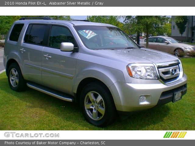 2010 Honda Pilot EX-L in Alabaster Silver Metallic
