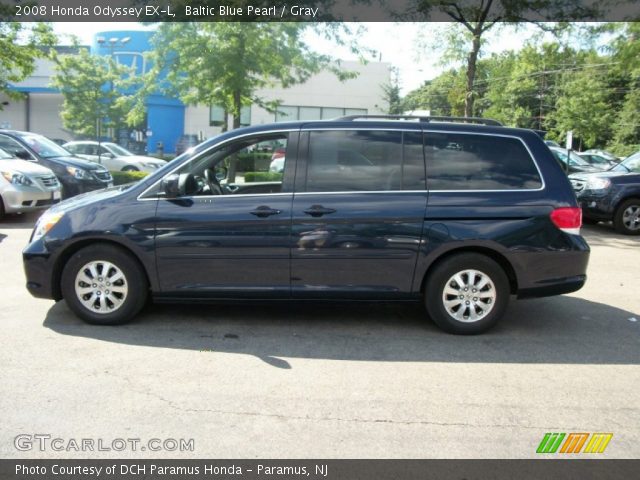 2008 Honda Odyssey EX-L in Baltic Blue Pearl