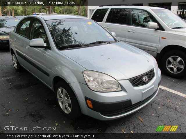 2006 Kia Rio LX Sedan in Polar Blue