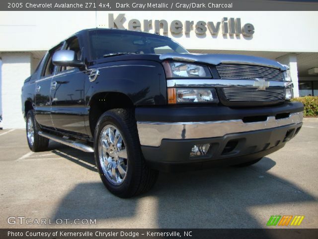 2005 Chevrolet Avalanche Z71 4x4 in Dark Gray Metallic